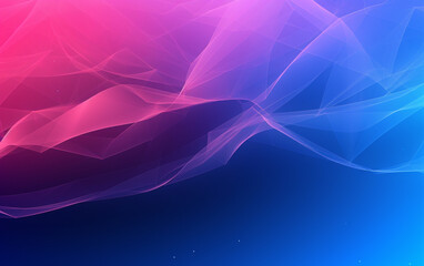 Gradient abstract style wireframe background