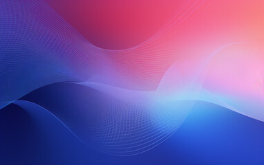 Gradient abstract style wireframe background