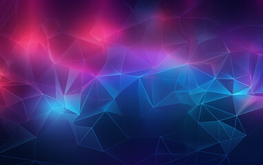 Gradient abstract style wireframe background
