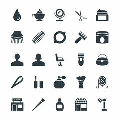 Hair Salon Cool Vector Icons 3

