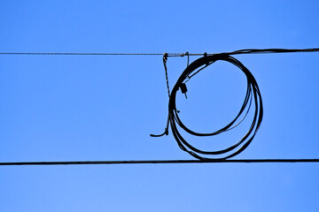 Fiber optic service loop provides a means for maintenance or future expansion of the fiber optic...