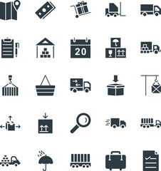 Logistic Delivery Cool Vector Icons 1

