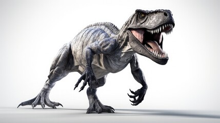 Obraz na płótnie Canvas tyrannosaurus rex dinosaur illustration