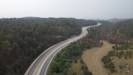 Mexico Puebla Higway