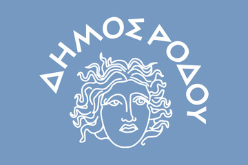 Flag of Rhodes Island