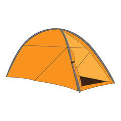 camping tent icon