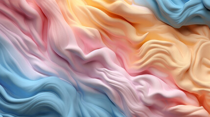 Obraz premium Background with organic and random shapes with pastel colors.
