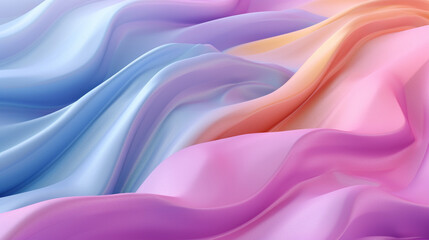 Obraz premium Background with organic and random shapes with pastel colors.