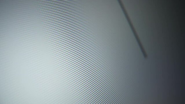 Azerbaijan. Close-up text on monitor