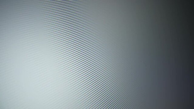 New Zealand. Close-up text on monitor