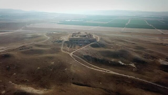 Tel arad National Park Aerial view