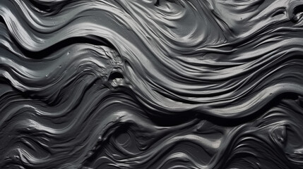 Backgrounds with texture of acrylic paint of black color.
