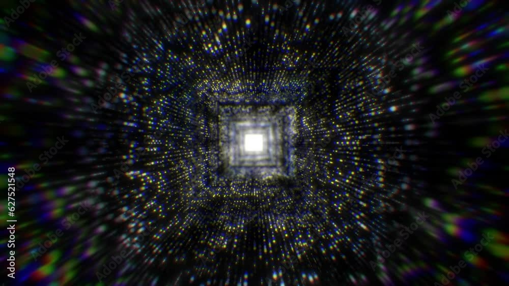 Poster light, digital transformation and cyber network pattern of code, global and networking database. big