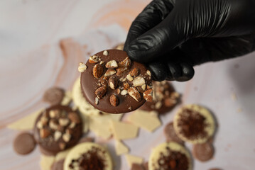 chocolate artesanal moneda