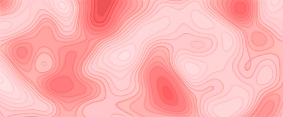 Abstract modern papercut background design