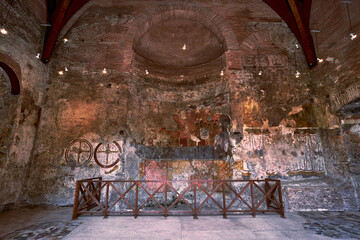 Santa Maria Antiqua church at the Roman Forum, Italy
