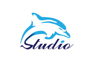 dolphin logo design