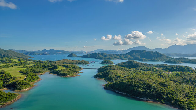 July 24 2023 The bay and shores of Sai Kung, hk © solution