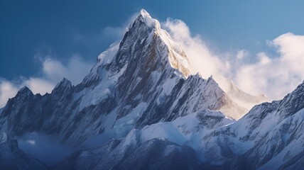 Obraz premium snow mountain scenery