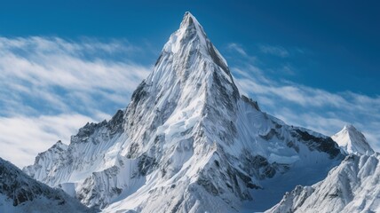Obraz premium snow mountain scenery