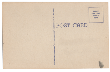 Vintage post card background