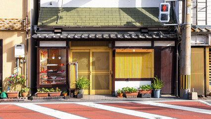 Beppu, Japan - Nov 25 2022: A ramen restaurant in Beppu city, Oita prefecture