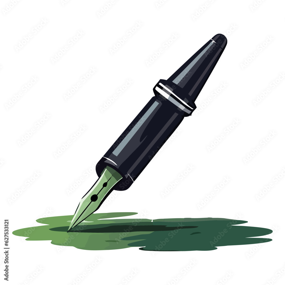 Canvas Prints metal pen vector