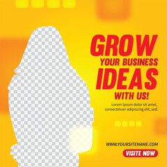 Eps social media promotional ads banner Vector templates design