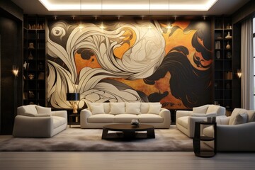 Achieve the interior design of your dreams using a combination of different artistic mediums.