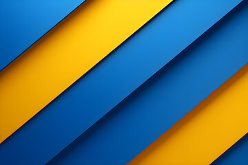 yellow and blue abstract background. Subtle abstract background, pale geometric pattern. AI generate
