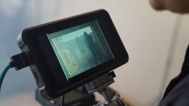 BTS shots of a local short film production callled "Come back later"