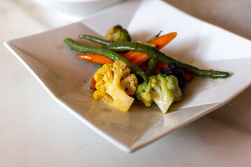 Veggies on a plate
