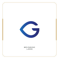 g letter vector trademark brand logo