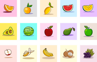 full color fruit bundle logo