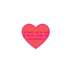 affirmation for love, clip art