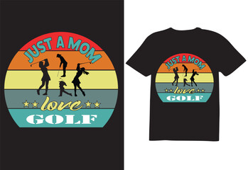 just a mom  love golf