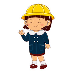 kids wear japan school uniform