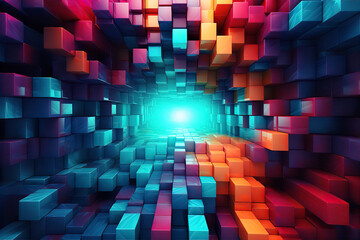 3D Abstract background Wallpaper