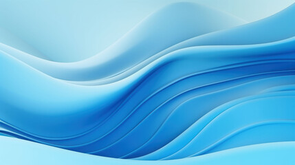 Fototapeta premium The abstract modern blue wave background