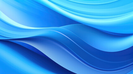 The abstract modern blue wave background