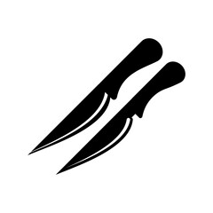 knife icon vector design templates