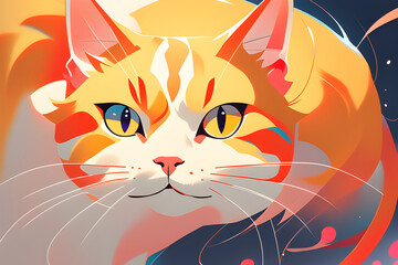 cat golden ratio Generative AI