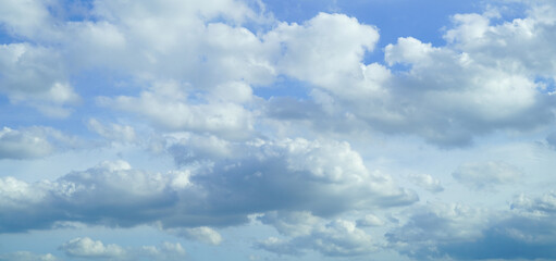 blue sky with clouds