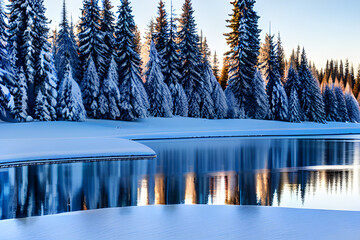 winter lakeside-1