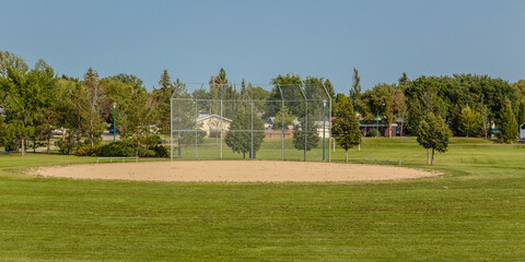 Fototapeta premium Dr. Seager Wheeler Park in the city of Saskatoon, Canada