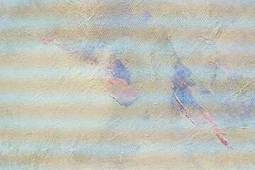 Colorful abstract oil painting art background. Texture of canvas and oil.