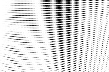 Abstract halftone dotted background. Monochrome grunge pattern with dot and circles. Vector modern pop art texture for posters, sites, business cards, cover, postcards, labels, stickers layout