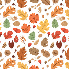 Autumnal Forest Pattern