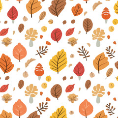 Autumnal Forest Pattern