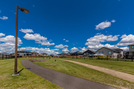 Bitz Park in the city of Saskatoon, Canada